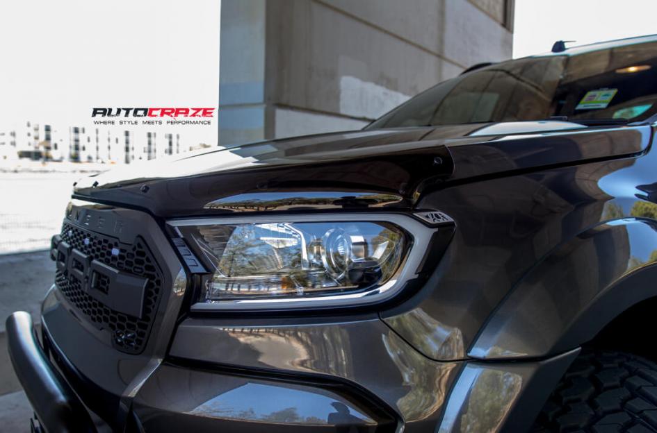 FORD RANGER GD07 MATTE BLACK MILLED